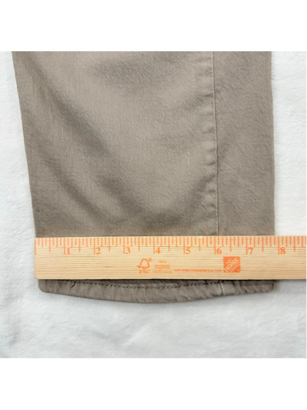 Men's Levi's 505 33x30 Regular Fit Straight Jeans Beige